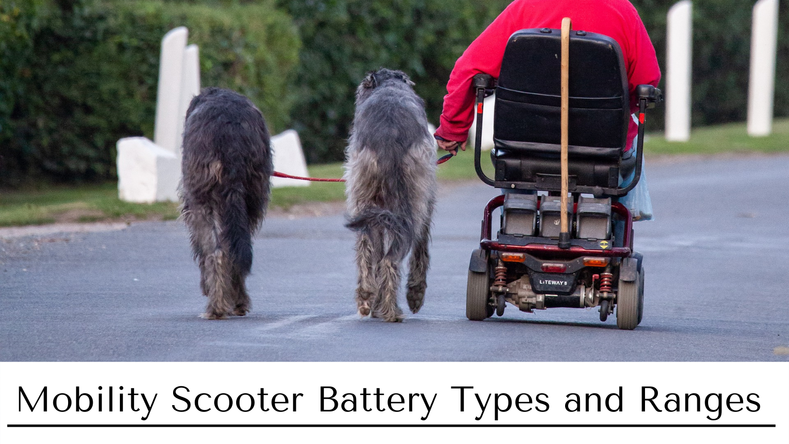 Mobility Scooter Battery Types and Ranges Betty&Bertie