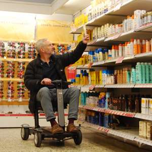 AXIS - 4-Wheel-Steer Folding Mobility Scooter