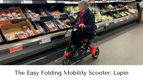 The Easy Folding Mobility Scooter: Lupin