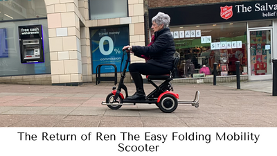 The Return of Ren The Easy Folding Mobility Scooter