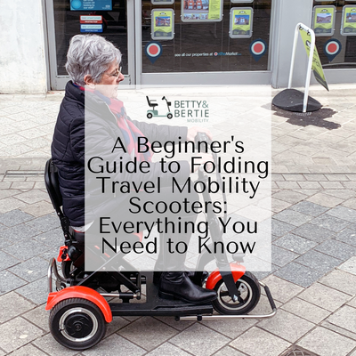 A Beginner's Guide to Folding Travel Mobility Scooters: Everything You Need to Know