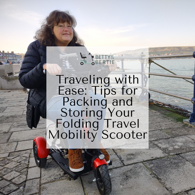 Travelling with Ease: Tips for Packing and Storing Your Folding Travel Mobility Scooter