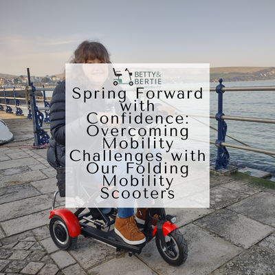 Spring Forward with Confidence: Overcoming Mobility Challenges with Our Folding Travel Lightweight Mobility Scooters