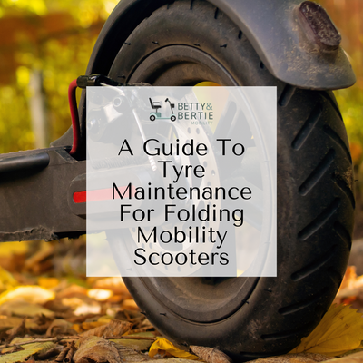 A Guide To Tyre Maintenance For Folding Mobility Scooters