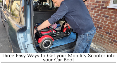 Three Easy Ways to Get your Mobility Scooter into your Car Boot