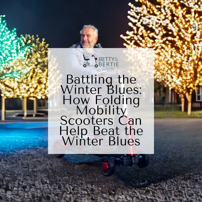 Battling the Winter Blues: How Folding Mobility Scooters Can Help Beat the Winter Blues