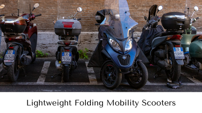Lightweight Folding Mobility Scooters
