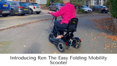 Introducing Ren The Easy Folding Mobility Scooter