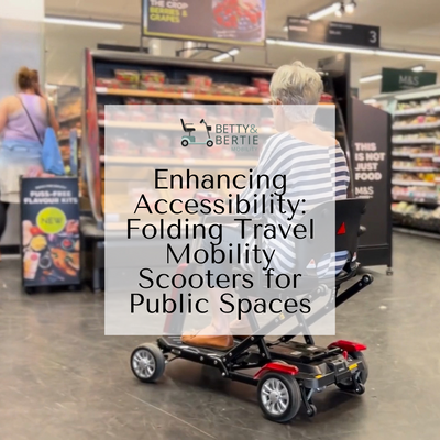 Enhancing Accessibility: Folding Travel Mobility Scooters for Public Spaces