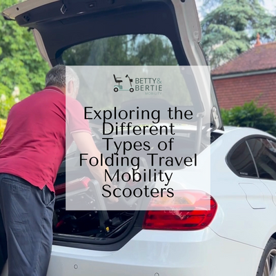Exploring the Different Types of Folding Travel Mobility Scooters: A Comprehensive Guide