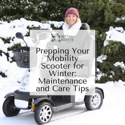 Prepping Your Mobility Scooter for Winter: Maintenance and Care Tips