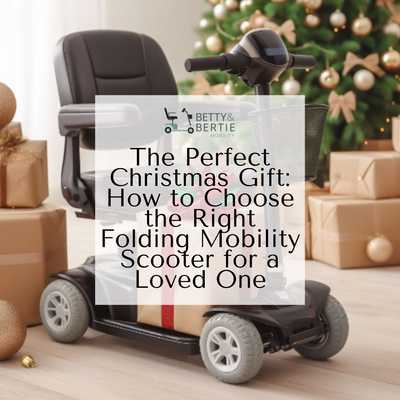 The Perfect Christmas Gift: How to Choose the Right Folding Mobility Scooter for a Loved One