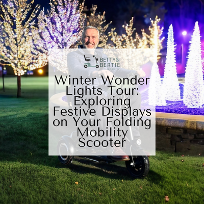 Winter Wonder Lights Tour: Exploring Festive Displays on Your Folding Mobility Scooter