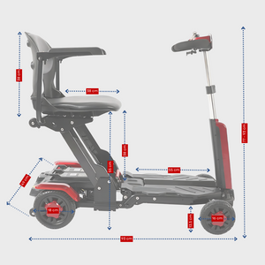 ZINNIA X - The Auto Folding Mobility Scooter