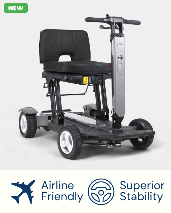 AXIS - 4-Wheel-Steering Folding Mobility Scooter