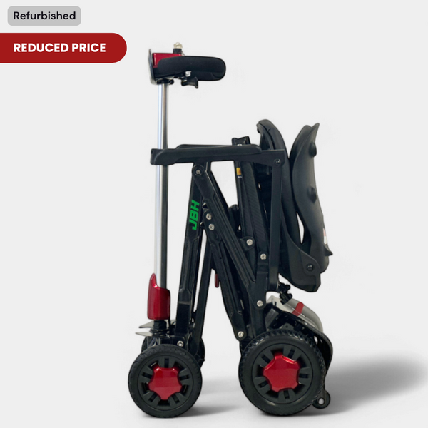 Refurbished - ZINNIA CarbonLite The Folding Mobility Scooter - Red