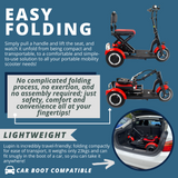 TEST LUPIN - The Folding Mobility Scooter