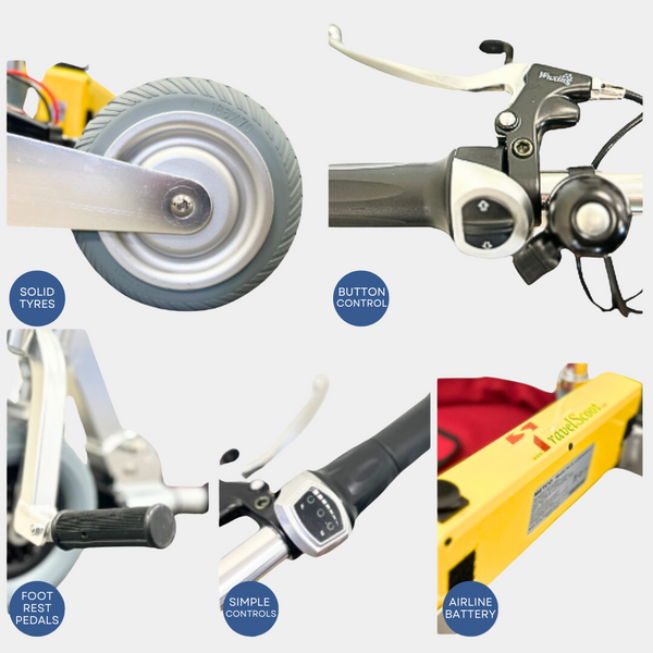 Ex-Demo - TravelScoot Escape Folding Mobility Scooter