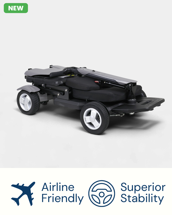 AXIS - 4-Wheel-Steering Folding Mobility Scooter