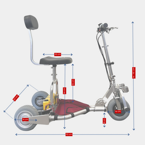 Ex-Demo - TravelScoot Escape Folding Mobility Scooter
