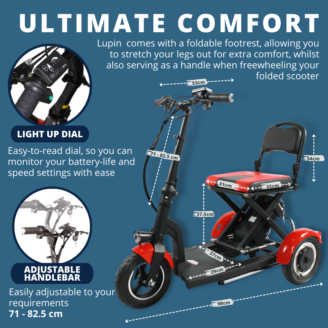 LUPIN - The Folding Mobility Scooter