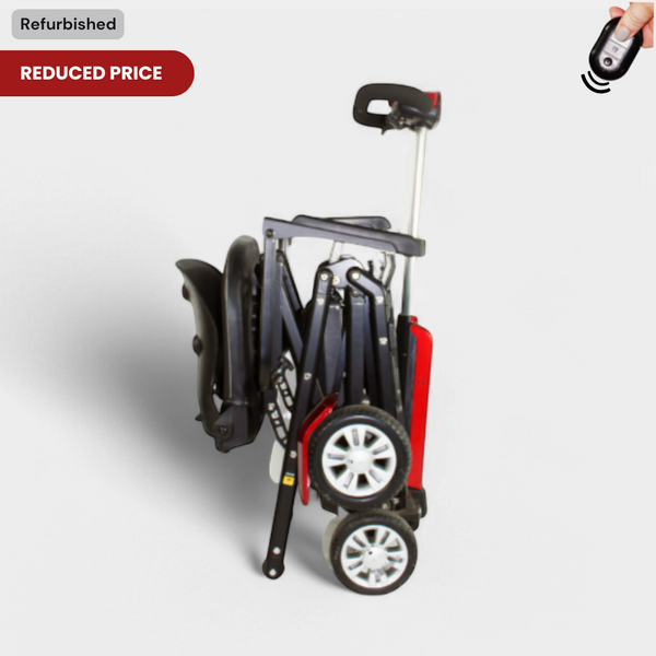 Refurbished - Zinnia The Auto Folding Mobility Scooter - Red