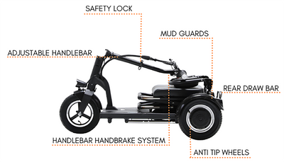 Features of Easy Folding Mobility Scooter