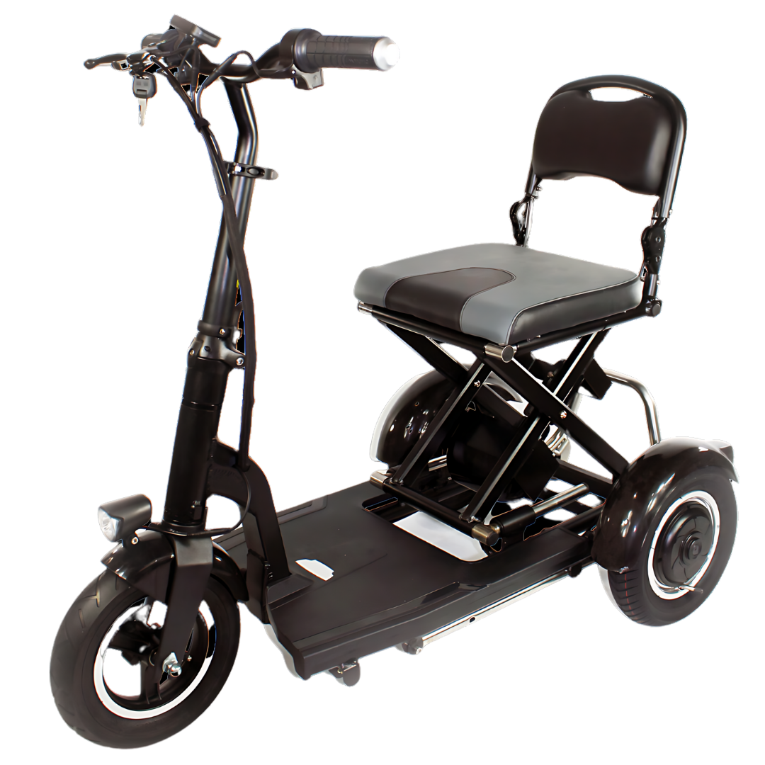 Electric folding tricycle scooter best sale