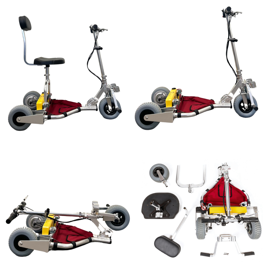 TravelScoot Escape Folding Mobility Scooter Betty&Bertie