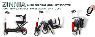 Zinnia Auto Folding Mobility Scooter