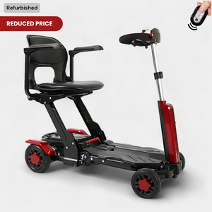 Refurbished - Zinnia X The Auto Folding Mobility Scooter - Red