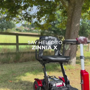 ZINNIA X - The Auto Folding Mobility Scooter