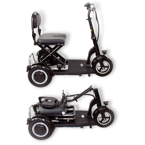 Lupin Black Folding Mobility Scooter